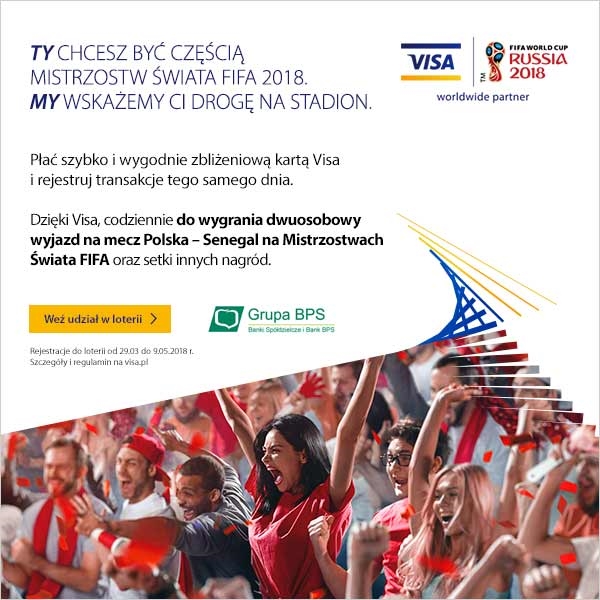 Promocja VISA FIFA 2018